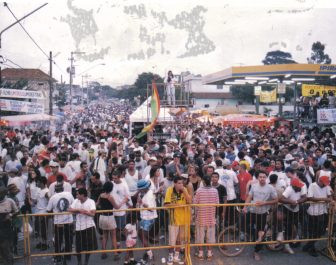Público Grito Carnaval Reggae. Av. Moacir Dantas Itapicuru